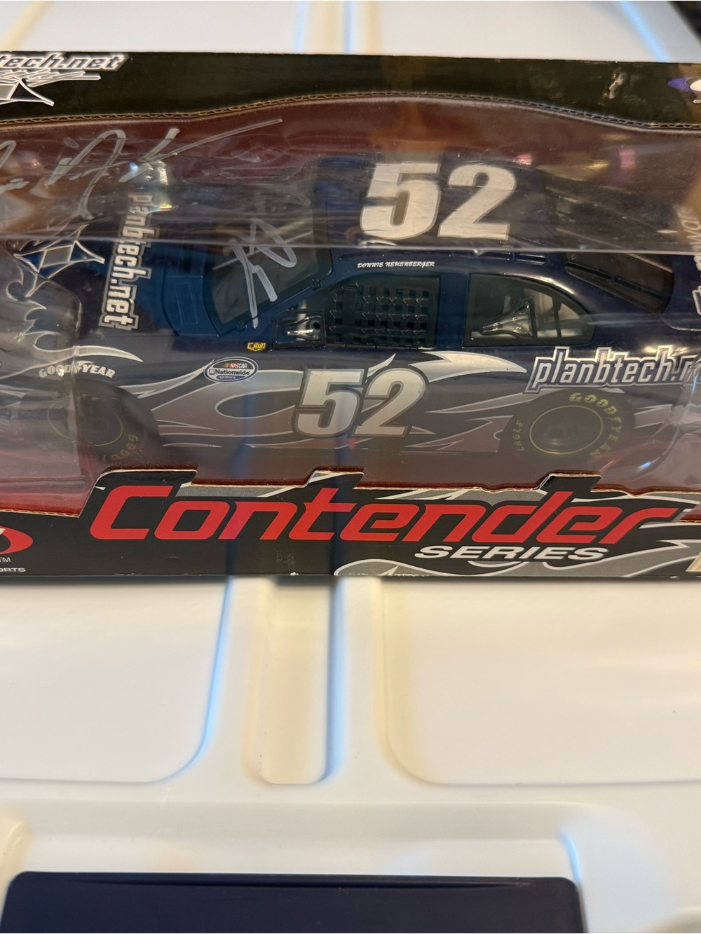 Autographed Donnie Neuenberger Contender Series Race Car Toy - #52 PlanBTechnet